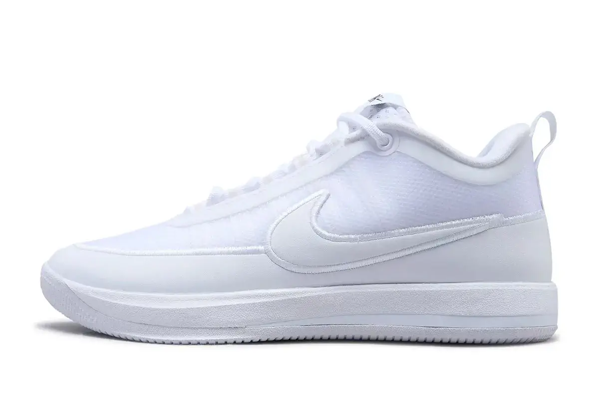 Alternative view of Giày Nike Book 2 TB 'Triple White' IZ2372-105