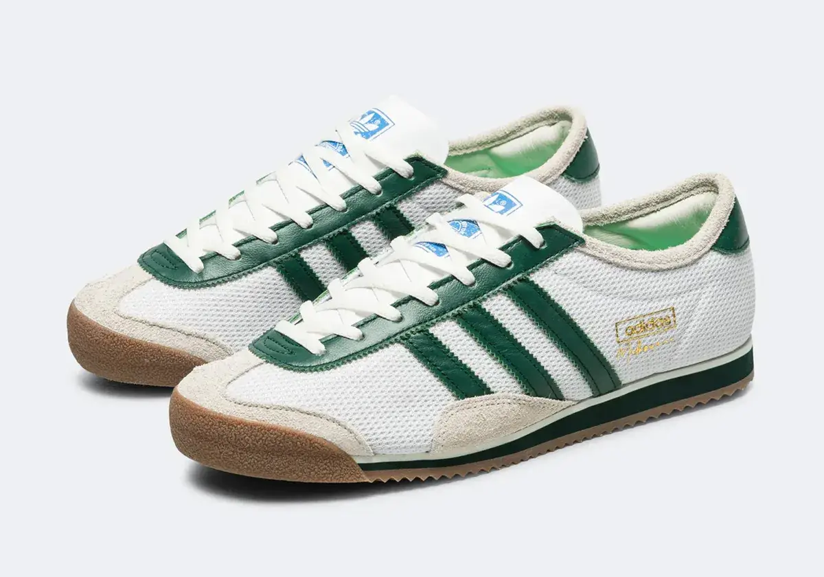 Giày Adidas Melbourne 'White Dark Green' KJ4237 - Ảnh 3