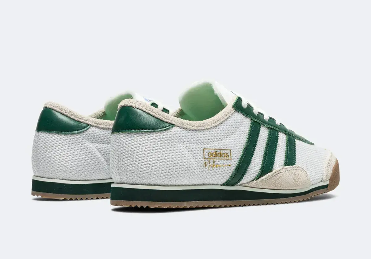 Giày Adidas Melbourne 'White Dark Green' KJ4237 - Ảnh 4